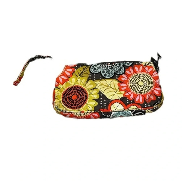 Vera Bradley Wristlet Flower Shower Pattern - Picture 1 of 9